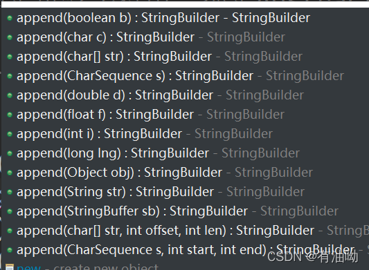 String、StringBuilder、StringBuffer的区别。和StringBuilder的方法_stringbuilder的 ...