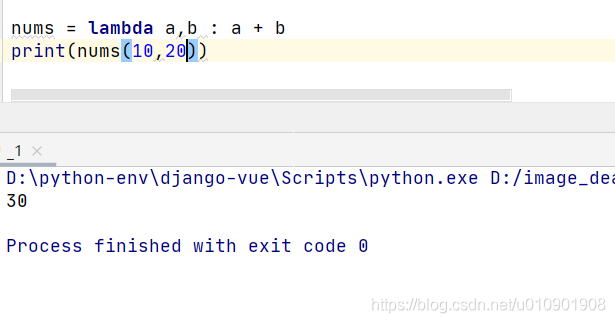 带参数lambda