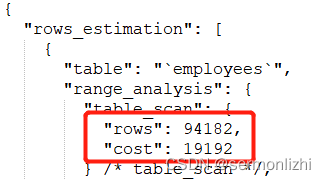 MySQL内核查询成本计算