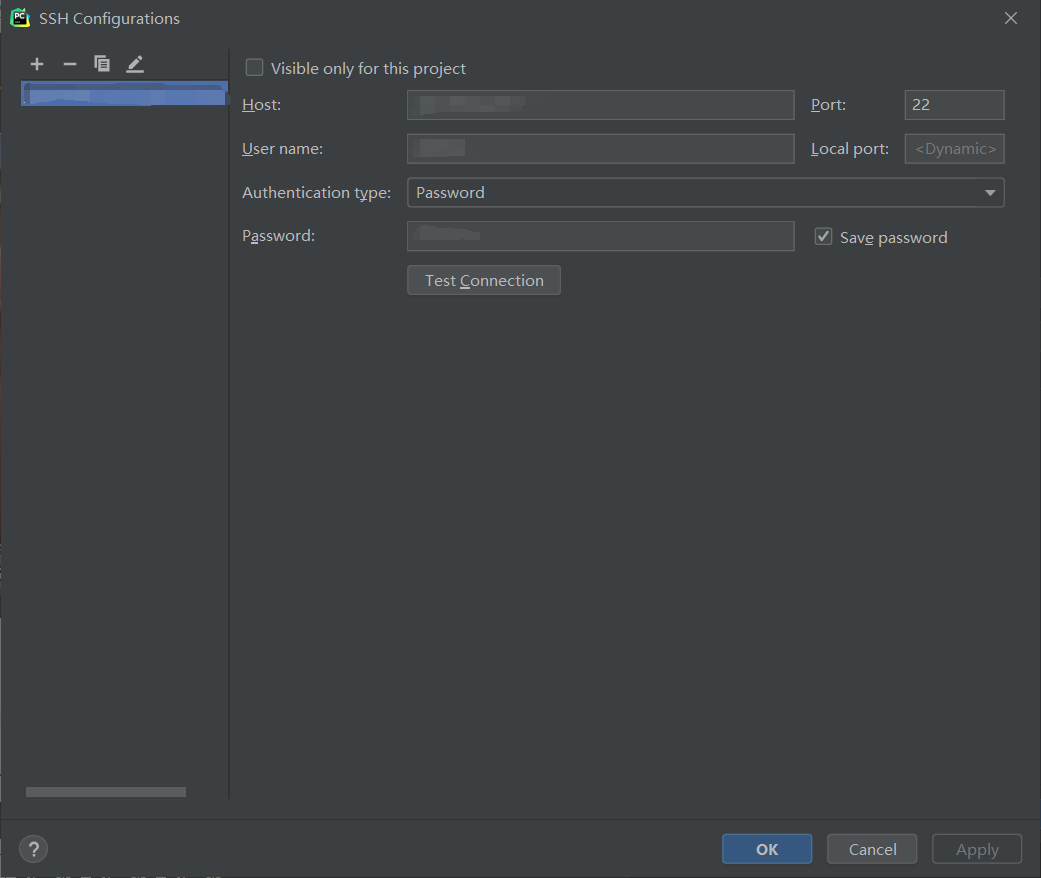 ssh configuration