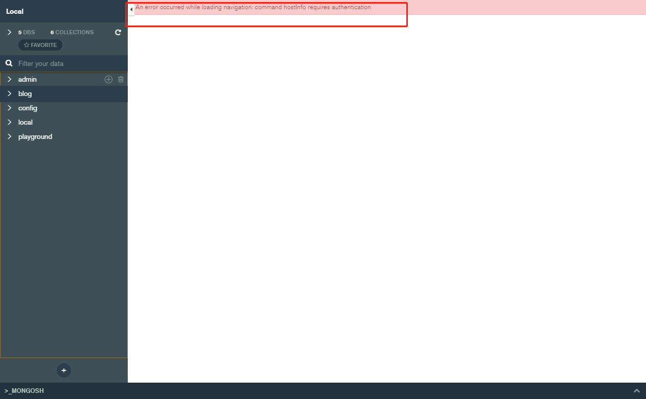 An Error Occurred While Loading A Higher Quality An error occurred while loading navigation: command hostInfo requires