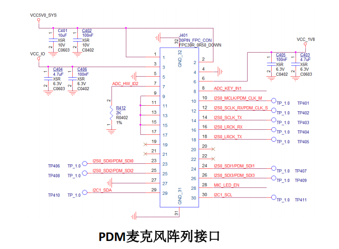 麦克风阵列接口