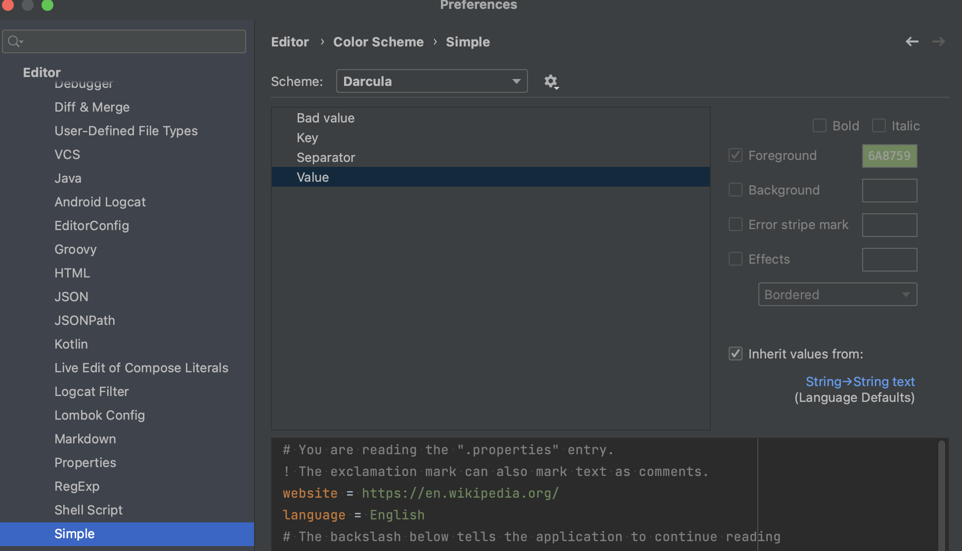 idea插件开发-自定义语言4-Syntax Highlighter