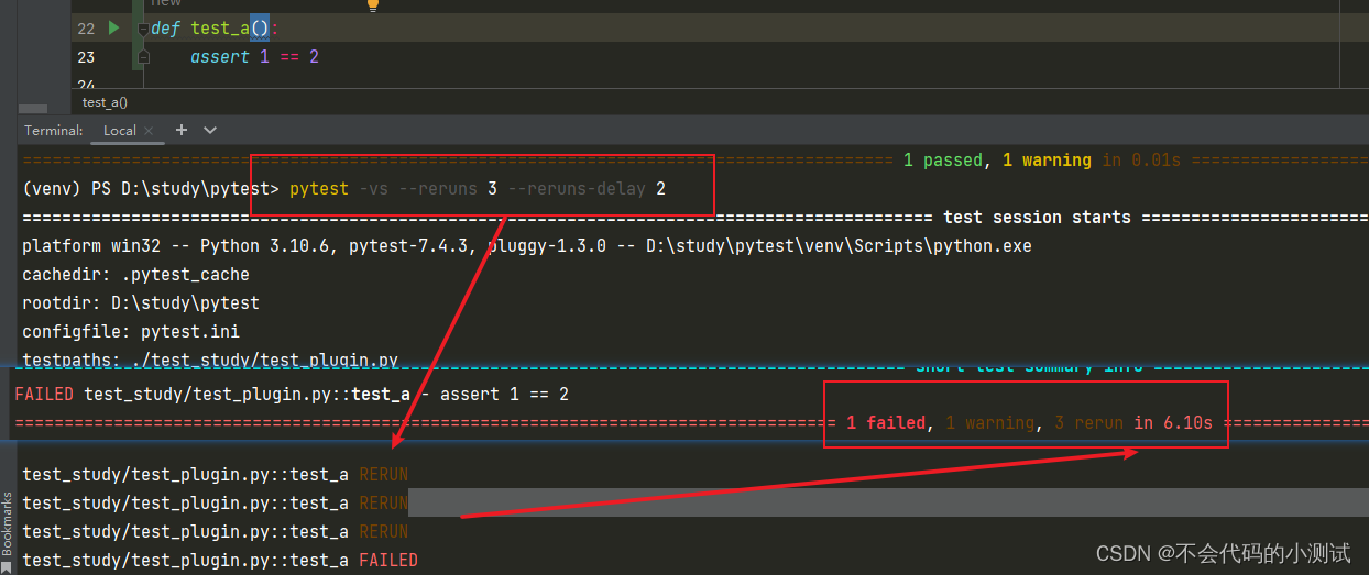 从0开始python学习-34.pytest常用插件