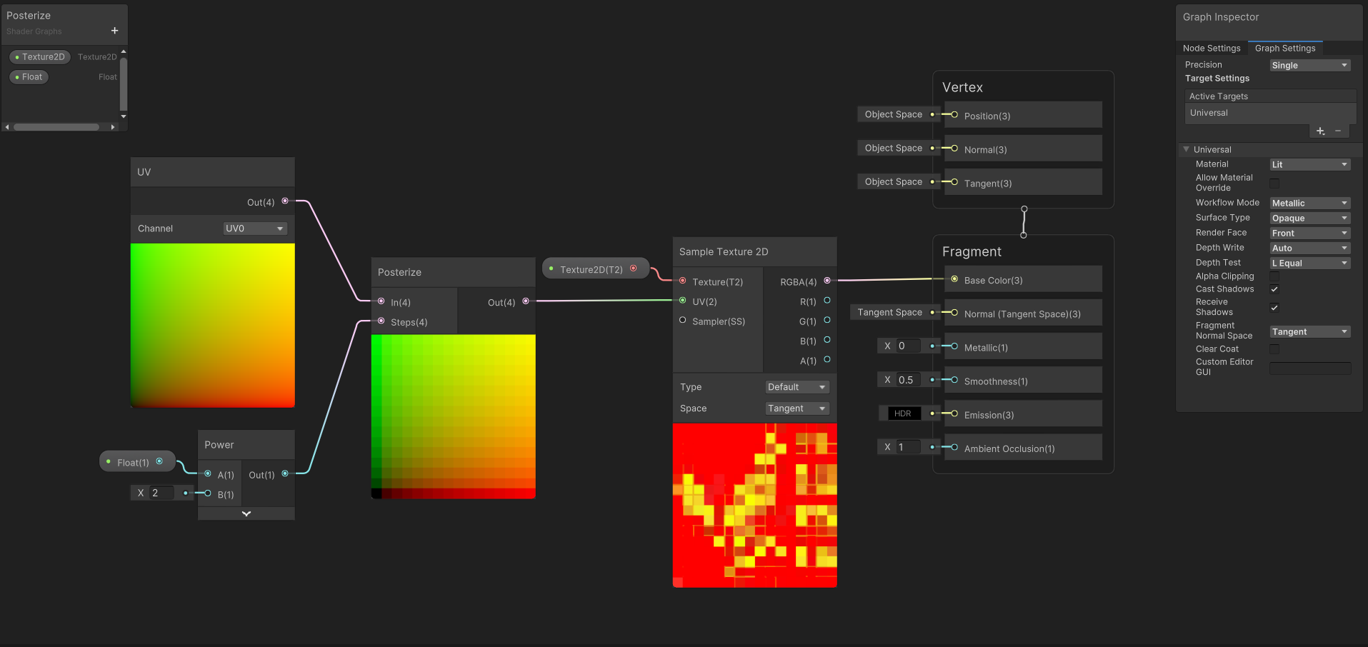 Unity之ShaderGraph如何实现马赛克效果