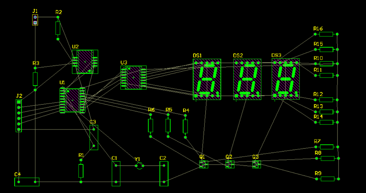 PCB设计实验｜第五周｜LED显示电路PCB库设计｜3月27日