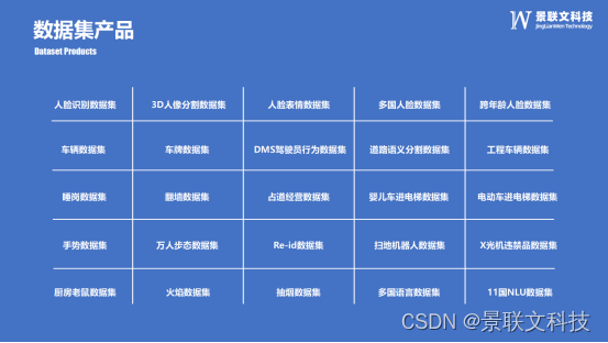 景联文科技高质量成品数据集上新啦！