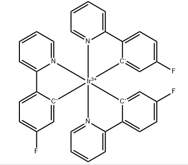 cas：370878-69-6； fac-ir(p-fppy)3三(2-(4-氟苯基)吡啶)合铱(III)