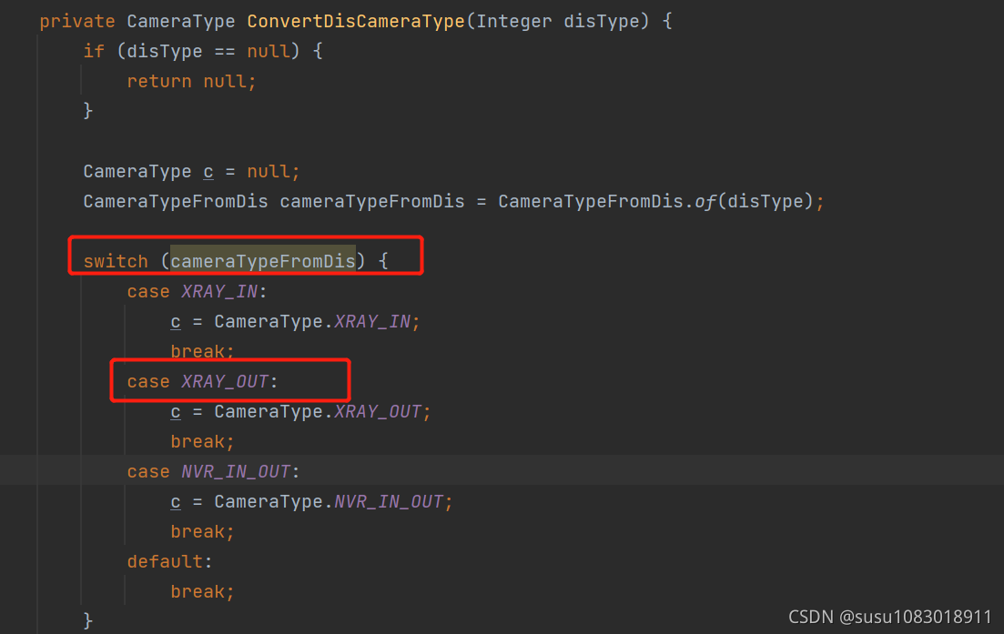 An enum switch case label must be the unqualified