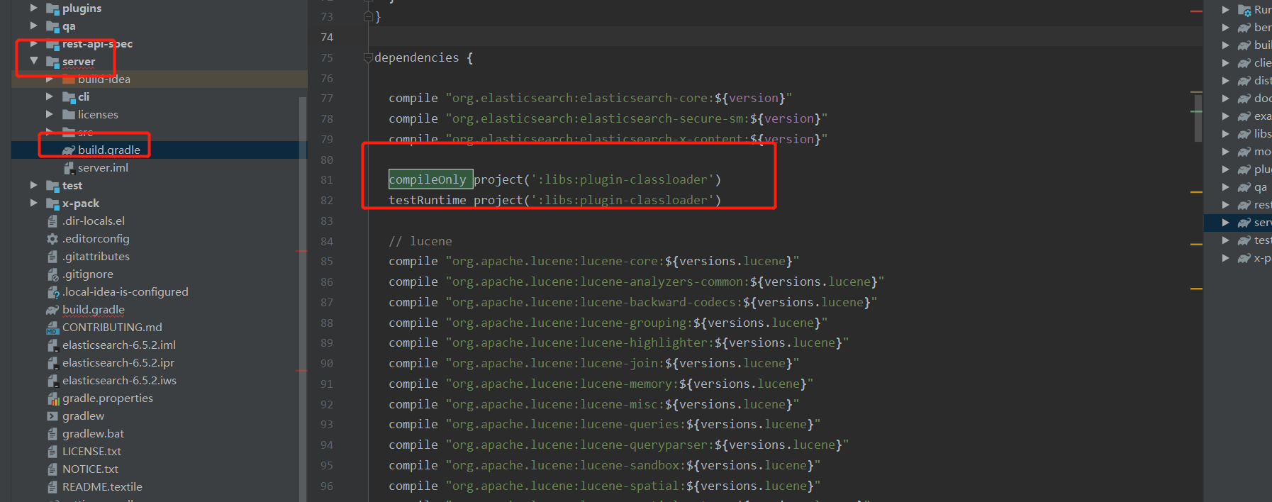 Elasticsearch源码编译启动教程_you must run gradle idea from the root of