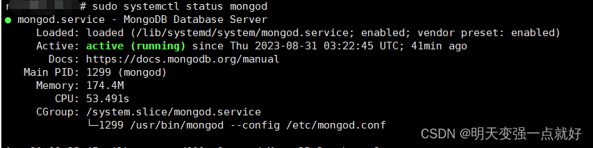 Ubuntu22.04安装Mongodb7.0