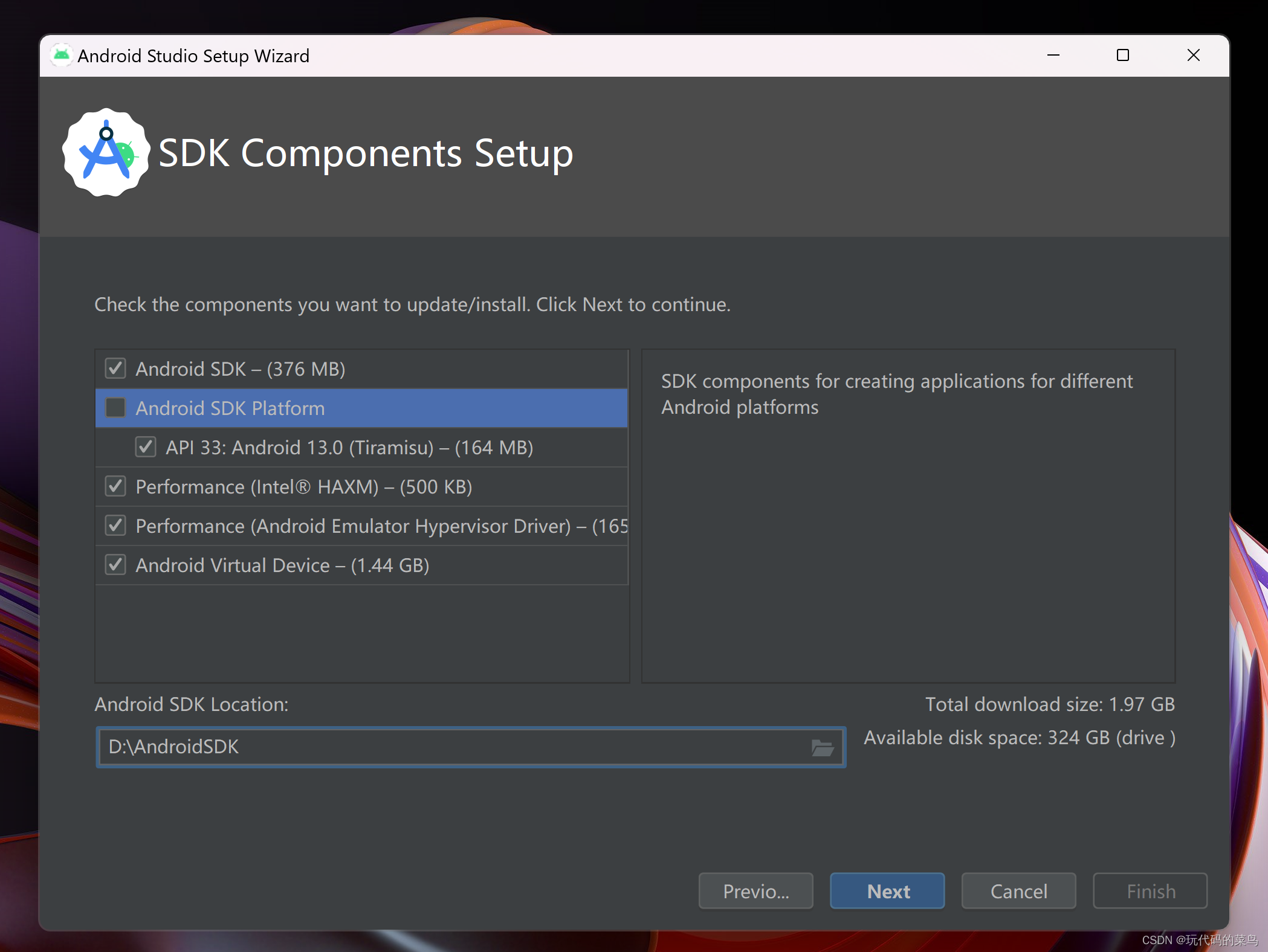 AndroidStudio配置flutter