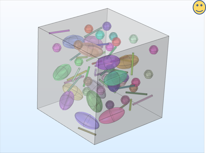 Comsol with Matlab-混凝土三维随机骨料算法的图5