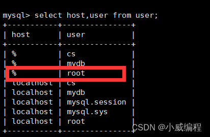 linux( CentOs)对mysql基本操作和密码修改