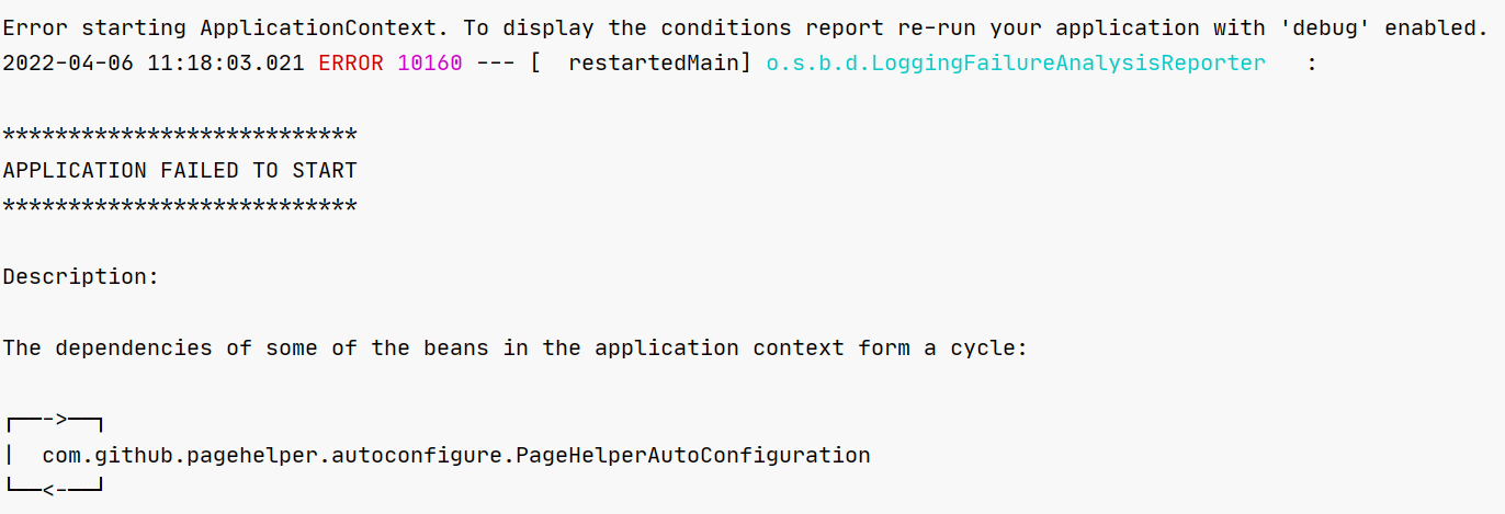 Relying upon circular references is discouraged and they are prohibited ...