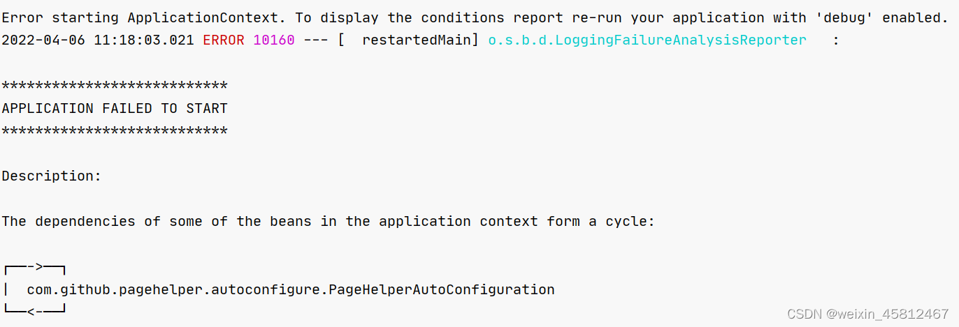 Relying upon circular references is discouraged and they are prohibited ...