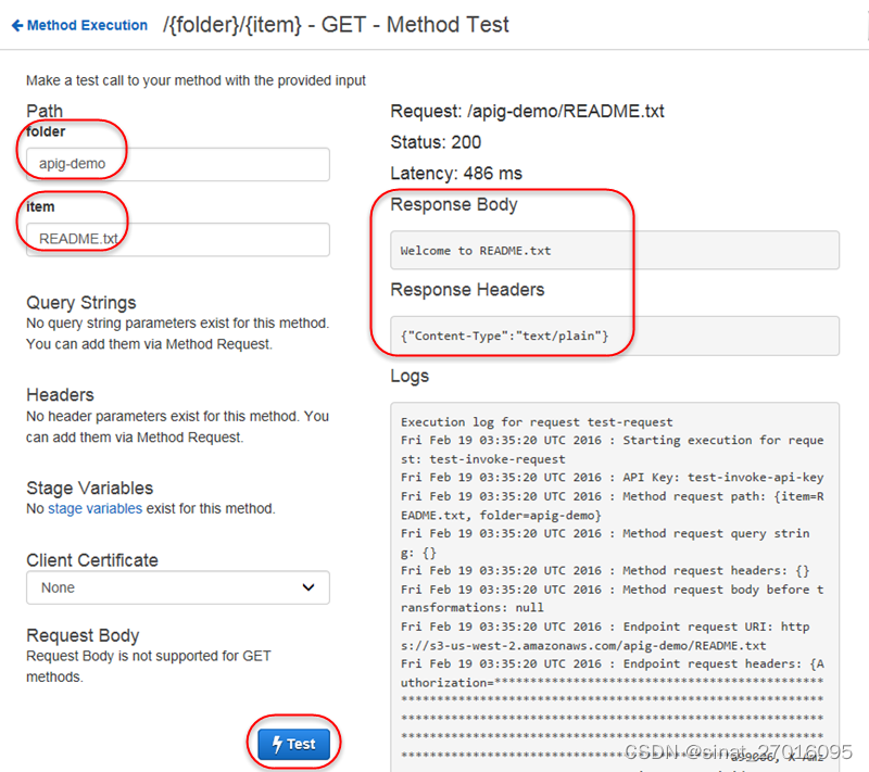 aws api gateway 创建一个REST API作为Amazon S3代理