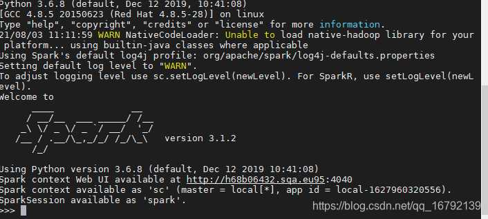 Pyspark Env: 'Python': No Such File Or Directory_./Bin/Pyspark:行24:  /Usr/Loal/Spark/Bin/Load-Spark-_Ai界扛把子的博客-Csdn博客