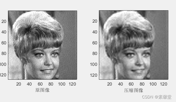 10 DCT变换对灰度图像压缩（matlab程序）