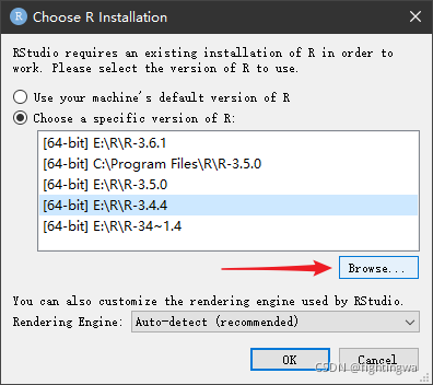 打开RStudio出现error starting R问题_choose r installation怎么选-CSDN博客