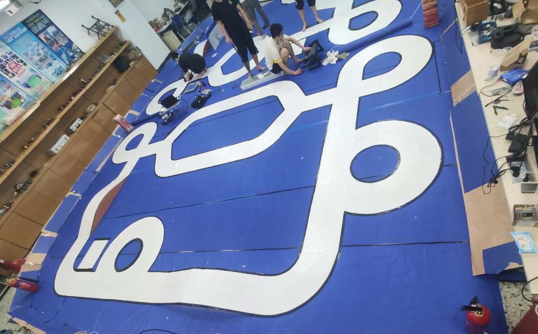 4.1 双车接力设计图