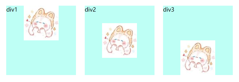 背景位置垂直方向