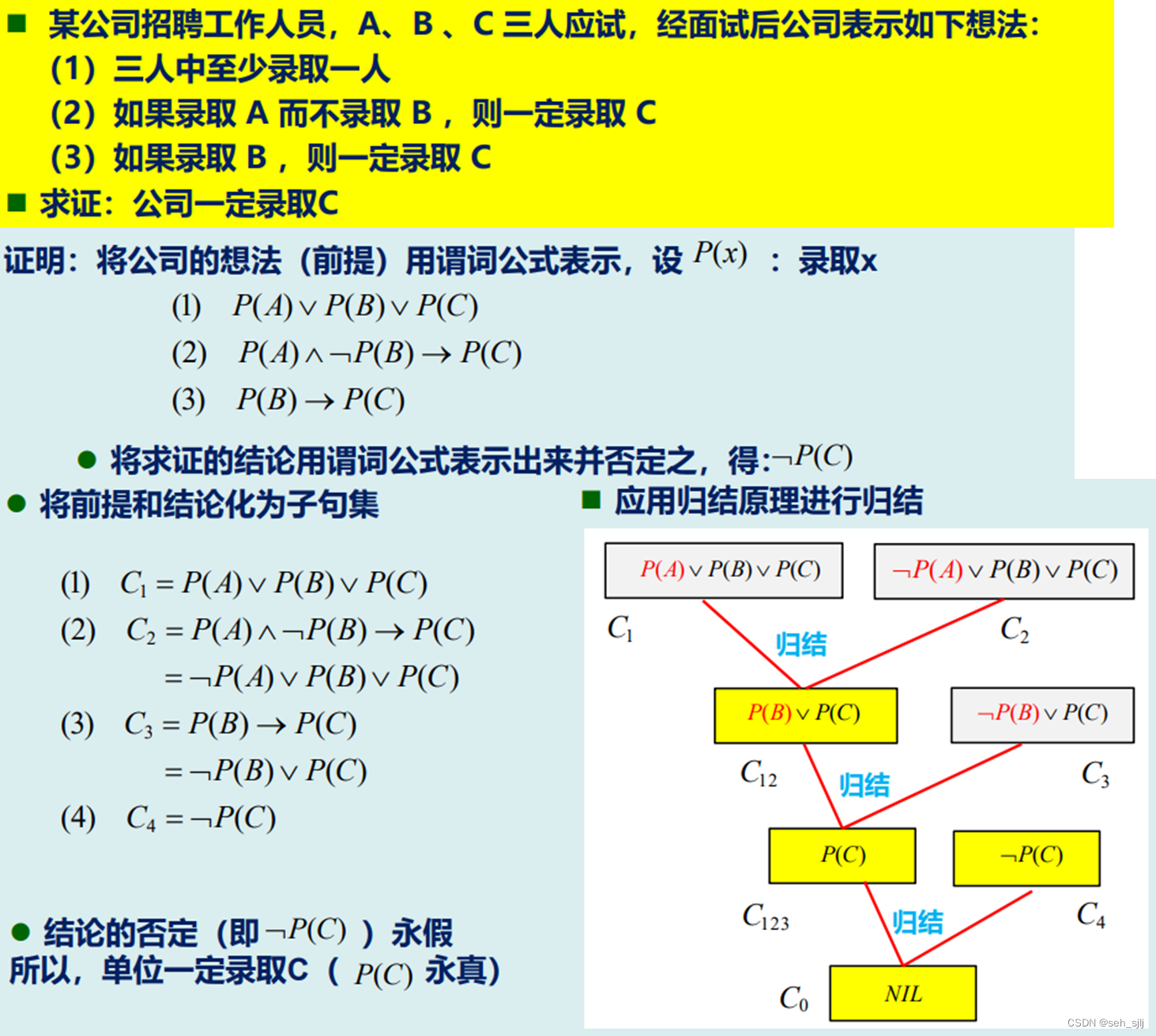 归结反演例1