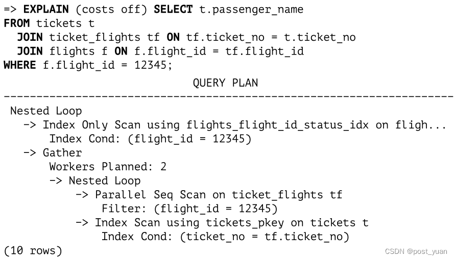 Nested loop（PostgreSQL 14 Internals翻译版）