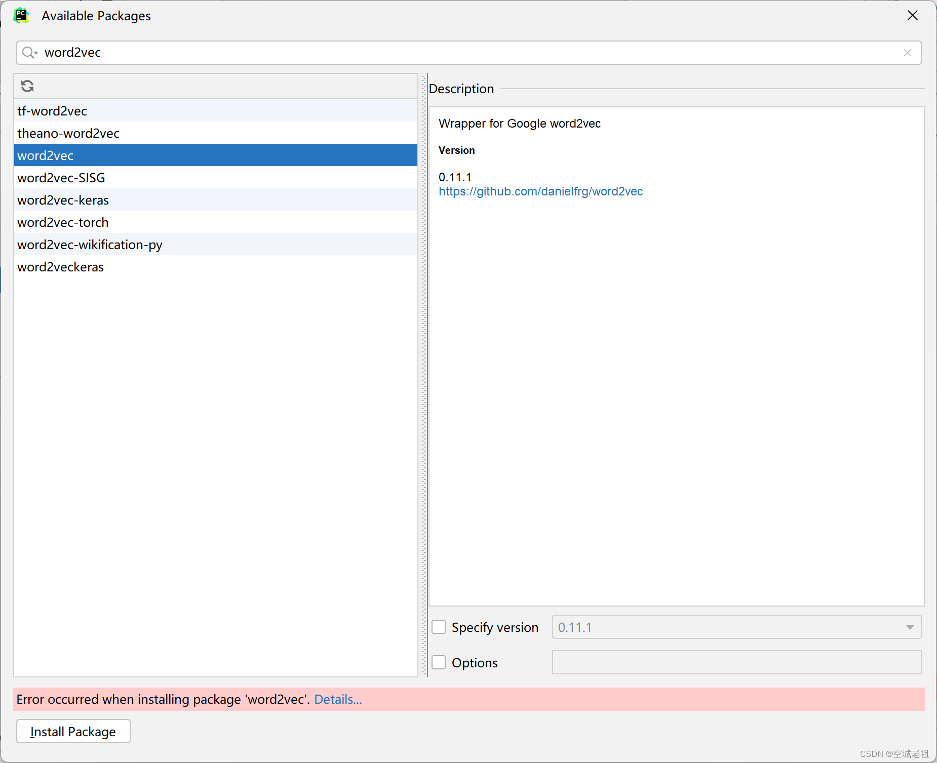 WARNING There Was An Error Checking The Latest Version Of Pip CSDN 