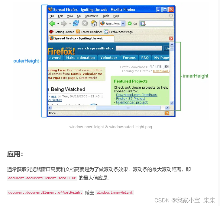 7种Height的比较：screen.height, screen.availHeight, window.innerHeight