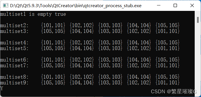 c++11 标准模板（STL）（std::multiset）（二）