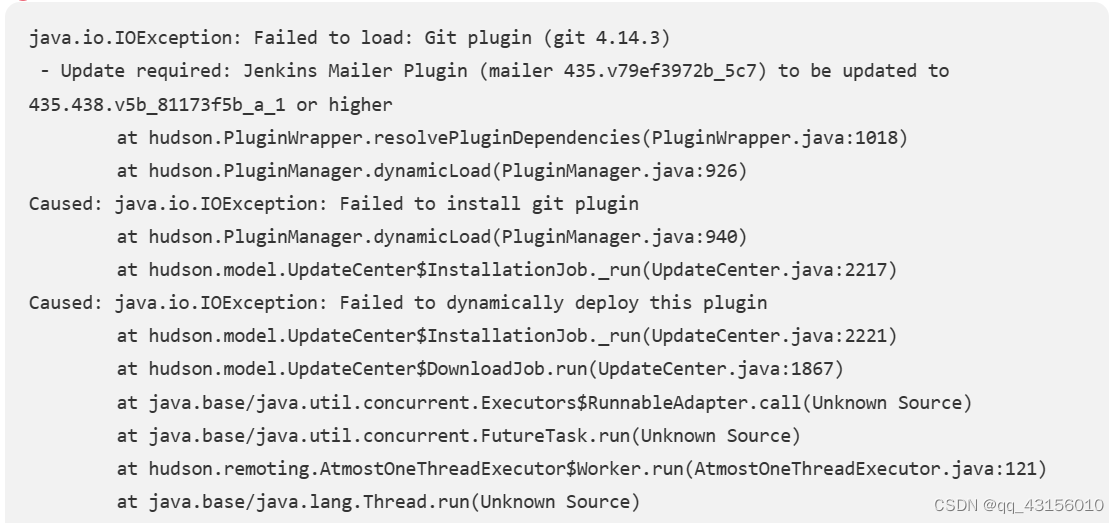 Jenkins Java Io IOException Failed To Load Git Plugin Java Io Ioexception Failed To Load Git