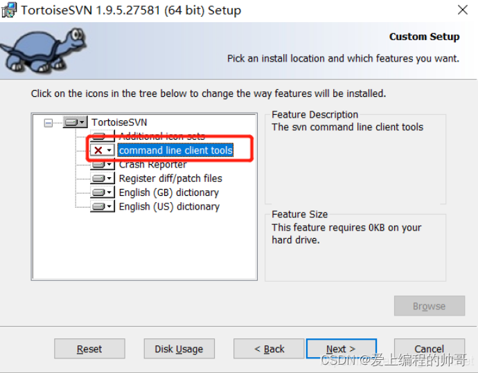 idea使用svn checkout报错：Cannot load supported formats: Cannot run program “svn“