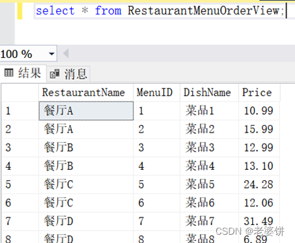 数据库课程设计——订餐系统（PowerBuilder+SQL Sever）