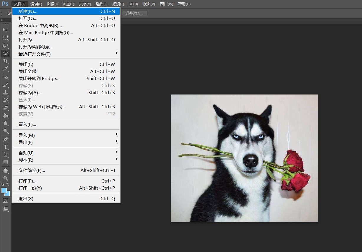 ps修改证件照照背景颜色带毛发