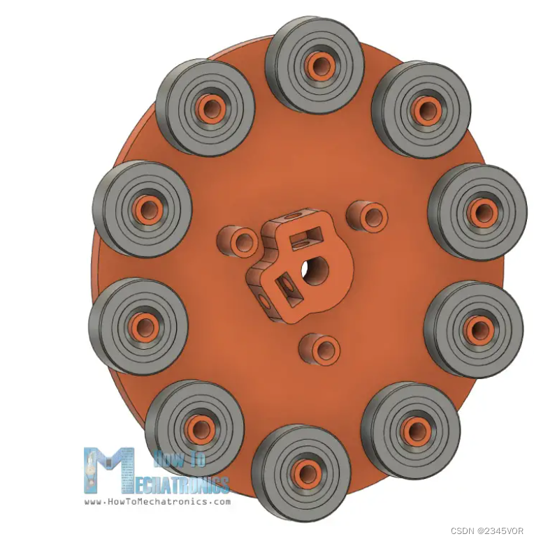 Ball bearings arranged around a circumference of an ellipse for the Wave Generator