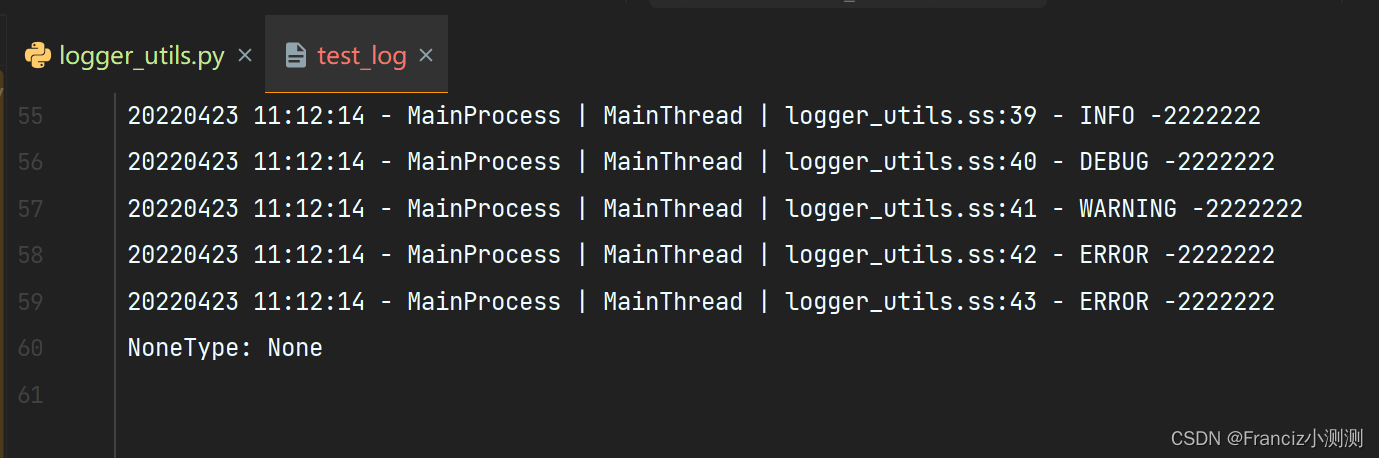 python日志库loguru使用教程/封装loguru工具类/自定义日志格式化控制台输出和日志写入_loguru封装-CSDN博客