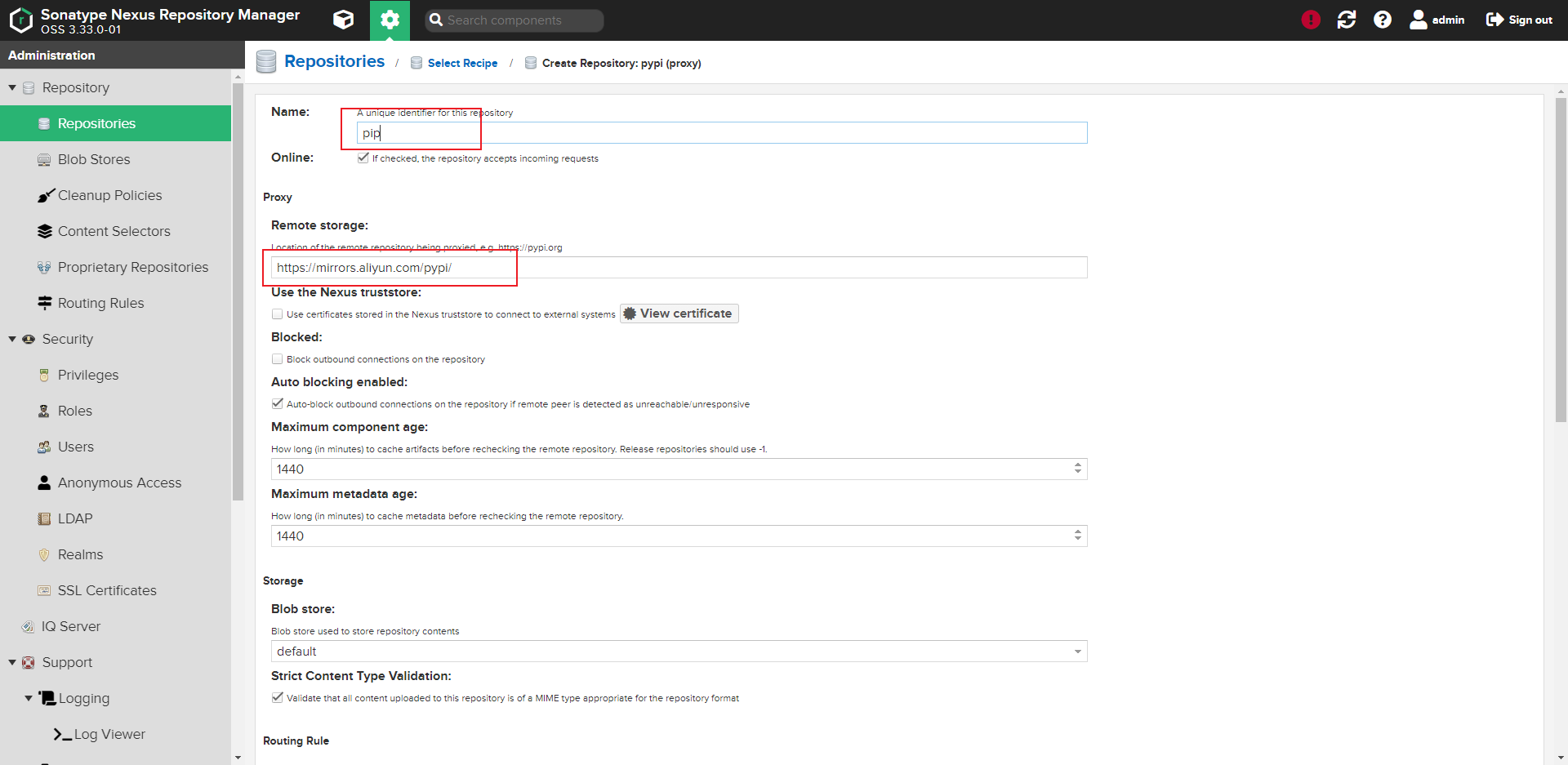 Pip Proxy Nexus3 configuration PIP source under Linux - Programmer Sought