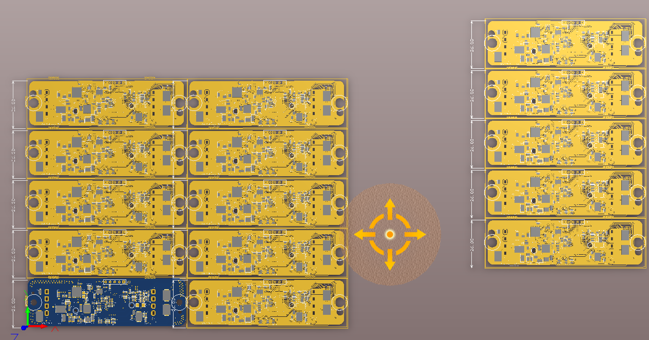 AD PCB如何拼板（邮票孔）（经验分享）