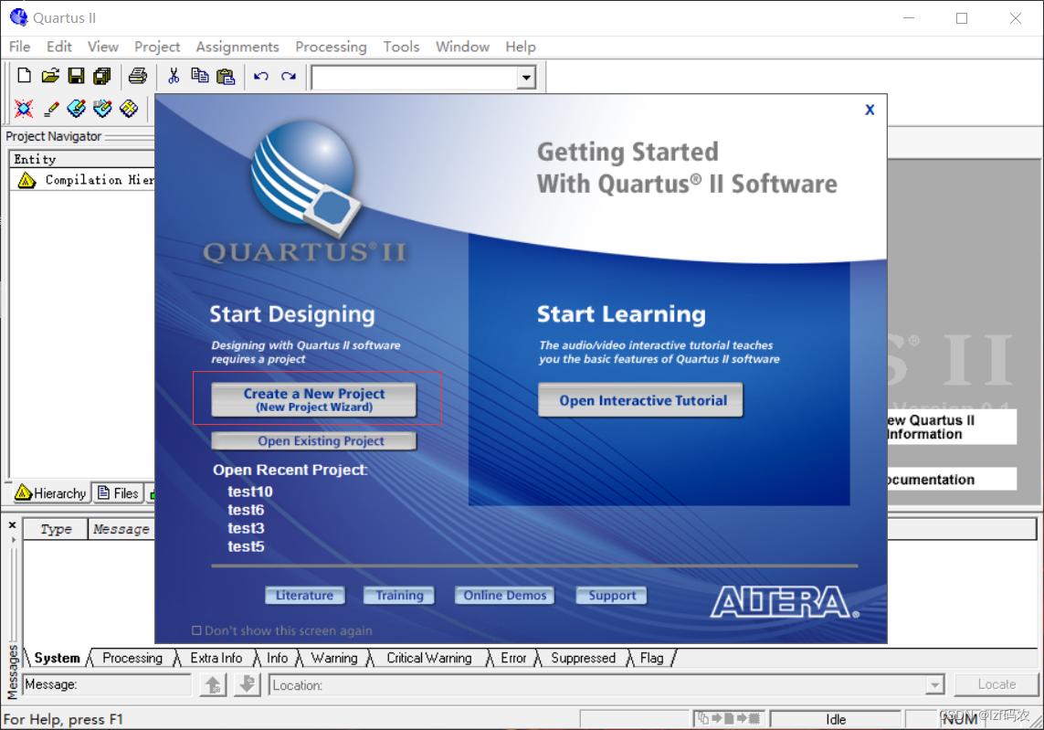 Quartus II 9.0的使用-CSDN博客