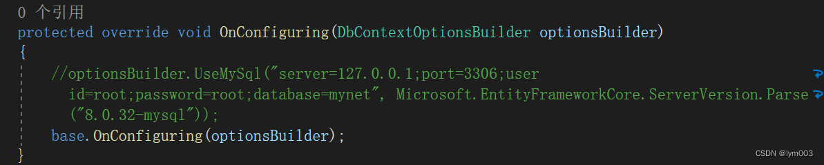 .NET6项目连接数据库方式方法