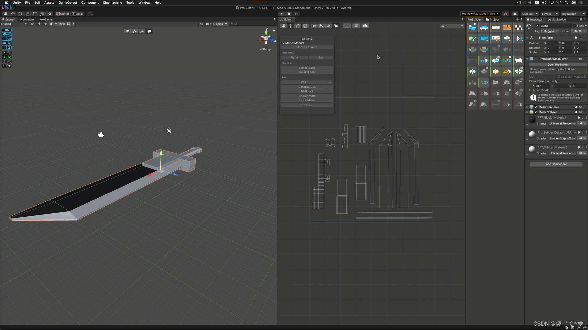 【精选】unity 3D RPG高级教程(十一)_傻Q爱的博客-CSDN博客