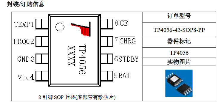 单节锂电池充电板电路图（基于TP4056）