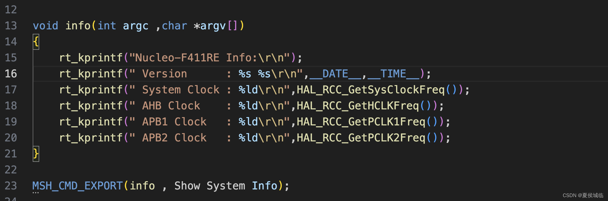 NUCLEO-F411RE RT-Thread 体验 (4) - GCC环境 LED控制以及CMD命令的添加