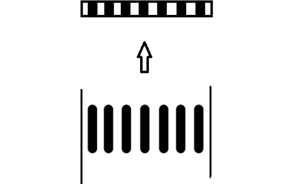 ▲ 图4.12 斑马线CCD图像