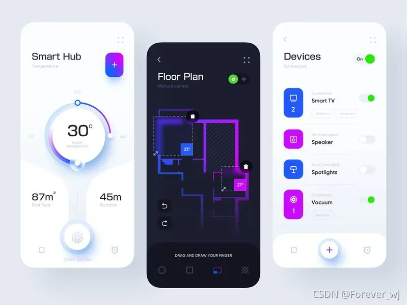 Smart Hub Application design by Ariuka