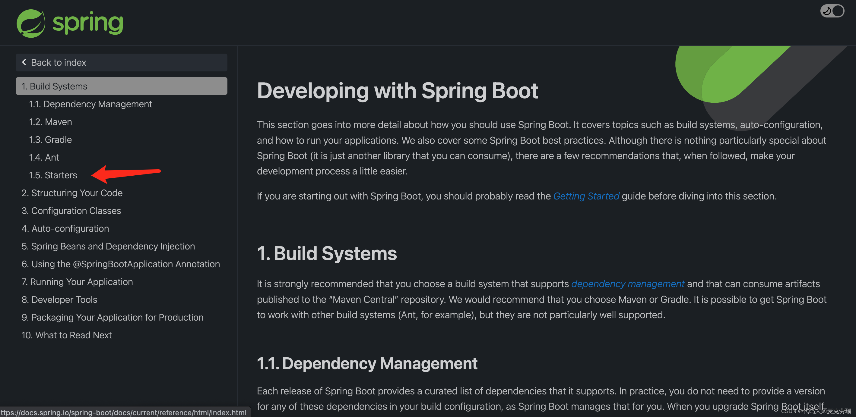 官方spring-boot-starter查阅方式_druid-spring-boot-starter 官网-CSDN博客