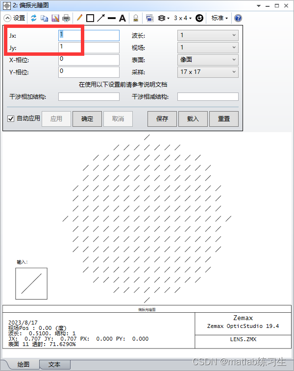 zemax像质评价