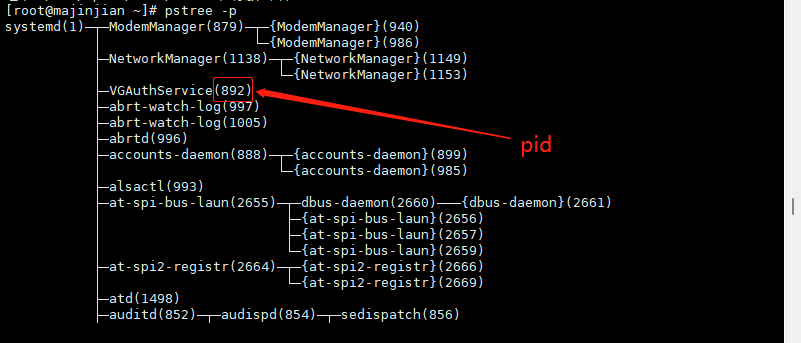 linux进程管理命令使用_shell进程