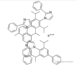(OC-6-22)-三[2-[1-[3,5-二异丙基[1,1‘-联苯]-4-基]-1H-咪唑-2-基]苯基]铱，1272505-63-1